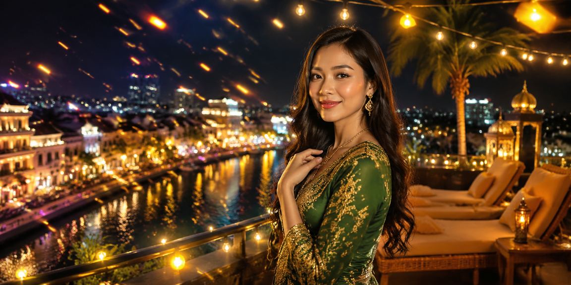 Malacca kasino hiburan bergaya Malaysia menyambut Hari Raya